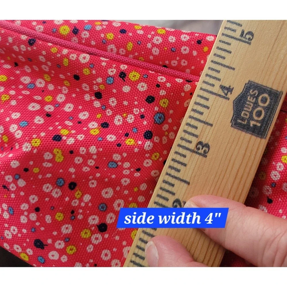 PackIt Freezable Lunch Bag Pink Confetti‎ Insulated Foldable Cooler School Work